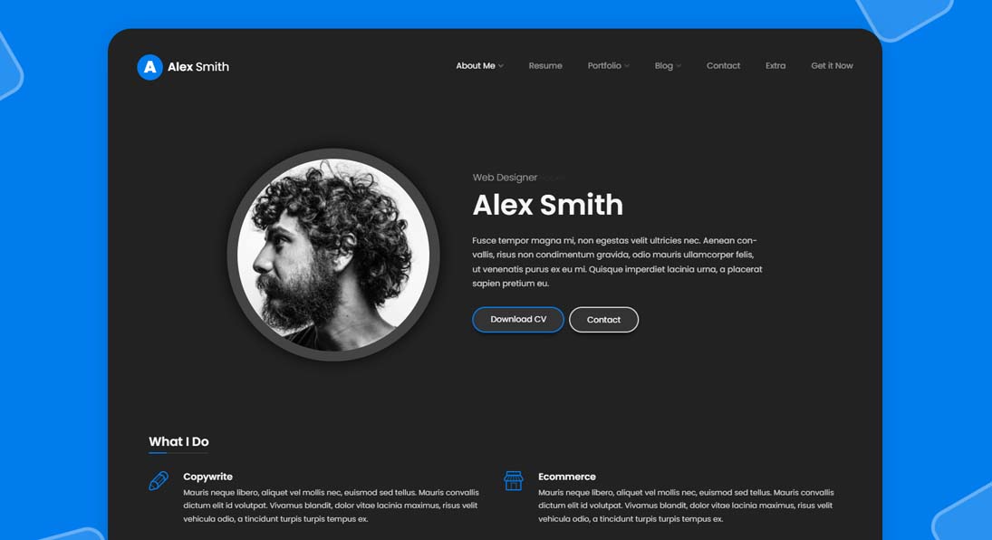 BUSINESS CARD SITE