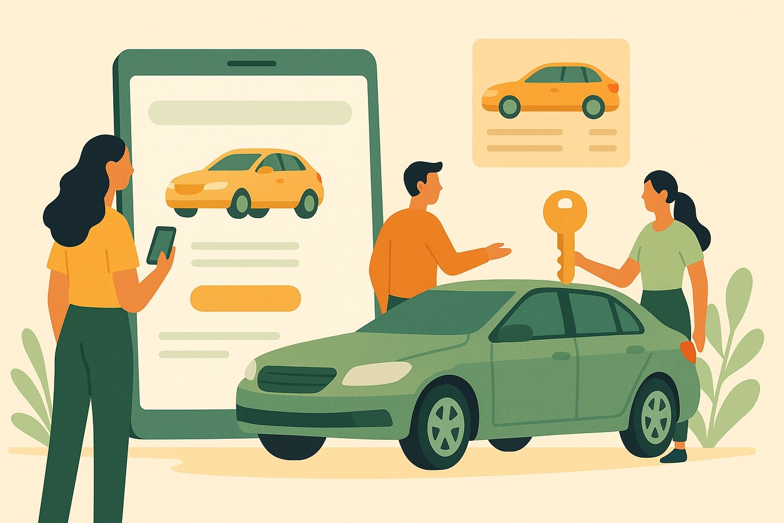 Розробка сайту для прокату авто